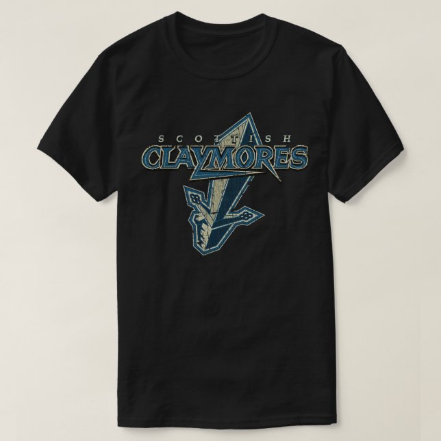 T-shirt Football Écossais Claymores 1995 (Design devant)