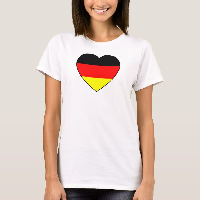 T-shirt Football en Allemagne (Devant)