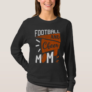 T-shirt Football et fête des mères de maman