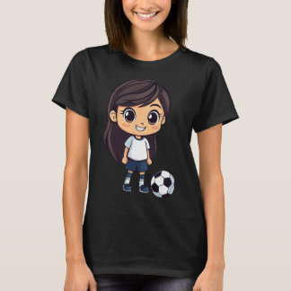 T-shirt Football Féminin