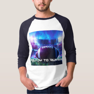 T-SHIRT FOOTBALL - FOOTBALL AMÉRICAIN - PRÊT À RUMBLE