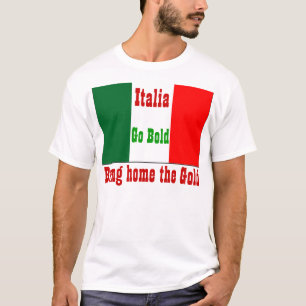 T-shirt football italien