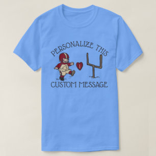 T-shirt Football Kick Heart