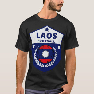 T-shirt Football Laos