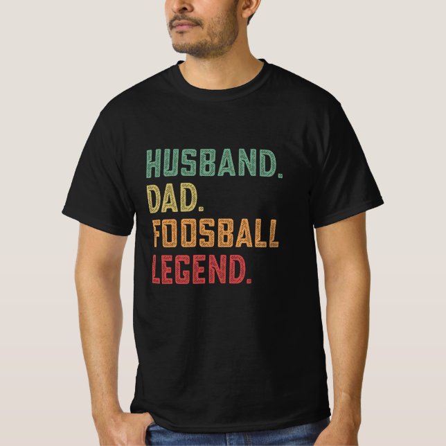 T-shirt Football légende du papa mari (Devant)