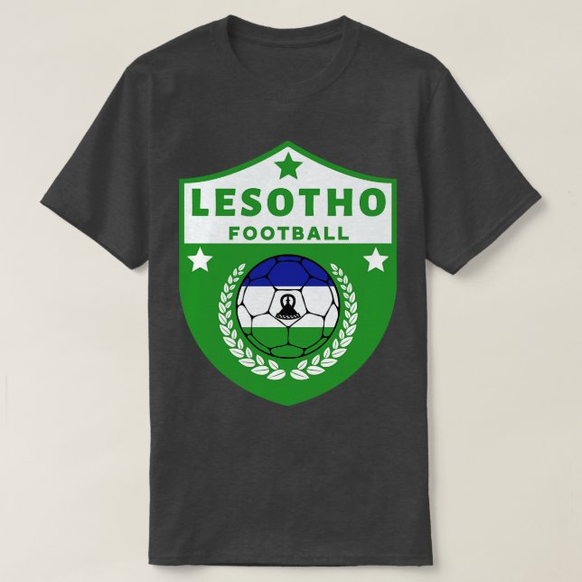 T-shirt Football Lesotho (Design devant)
