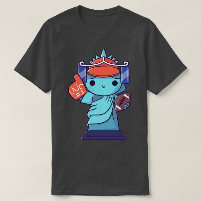 T-shirt Football Liberty (Design devant)