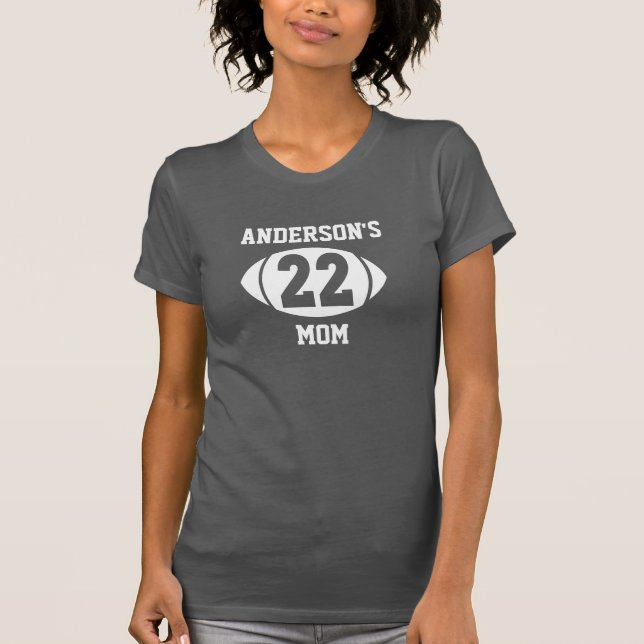 T-shirt Football Maman 22 (Devant)