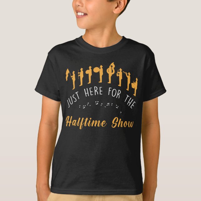 T-shirt Football Music Halftime Show Marchig Band Lover (Devant)