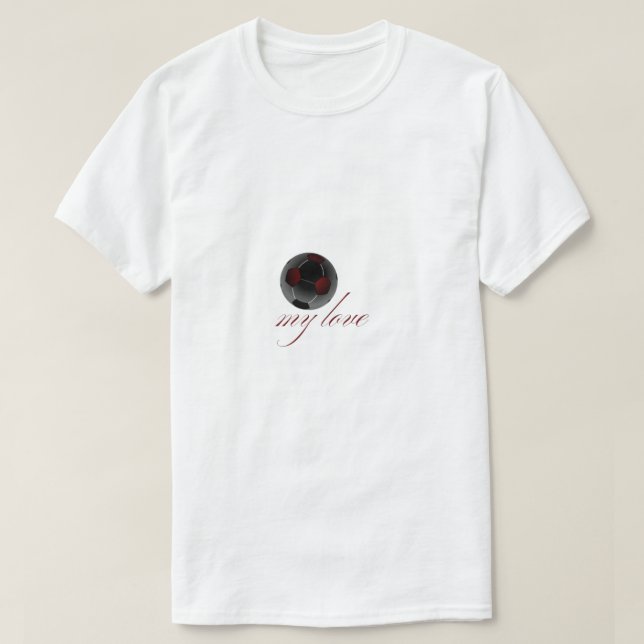 T-shirt Football my love (Design devant)