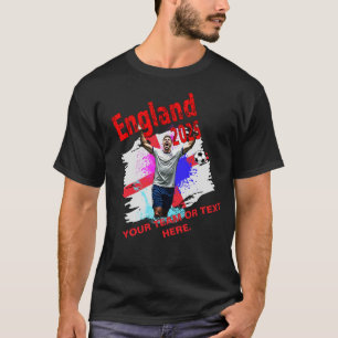 T-shirt Football Objectif Célébration Angleterre Drapeau 2