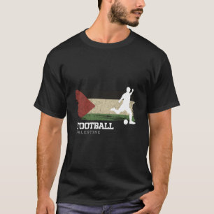 T-shirt Football Palestine Drapeau Football Team Soccer Pl
