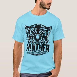 T-shirt football panthère