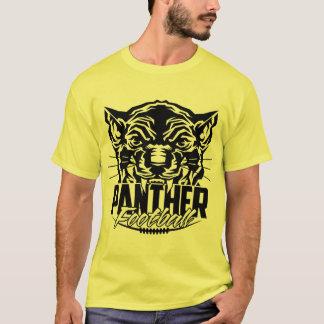 T-shirt football panthère