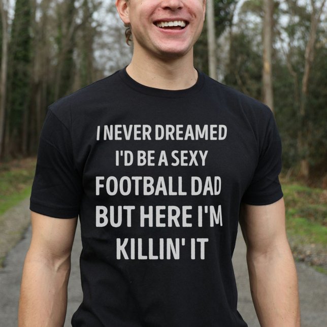 T-shirt Football Papa Drôle Papa Blague (Créateur téléchargé)