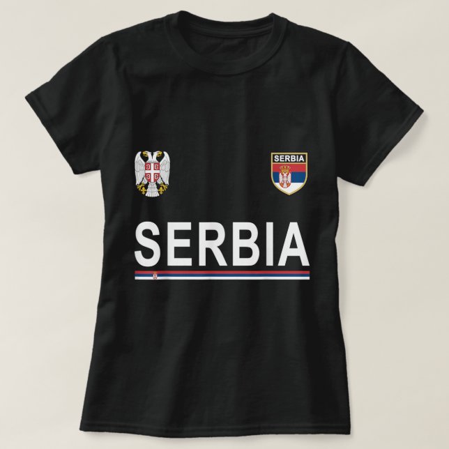T-shirt Football serbe Jersey 2017 (Design devant)