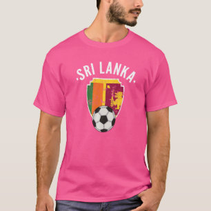 T-shirt Football Sri Lanka Soccer Flag Pride Ro