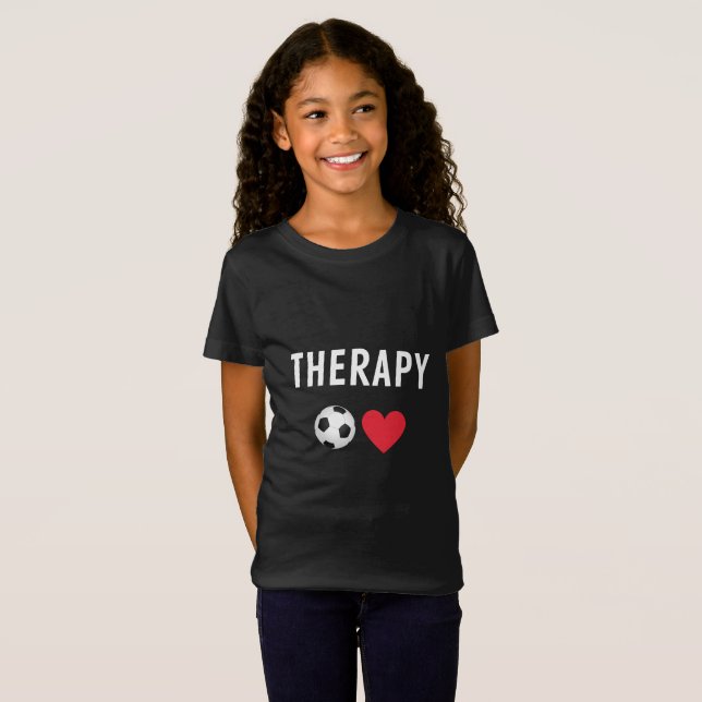 T-Shirt Football Therapy (Devant entier)