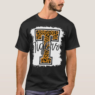 T-shirt Football Tigers École Ventilateur Sport Team Spiri