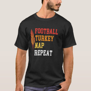T-shirt Football Turquie Nap Répéter T Chemise