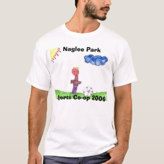 T-shirt Footballeur