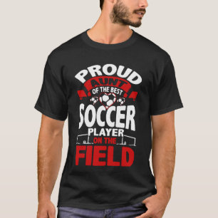 T-shirt Footballeur fier de tante Of The Best