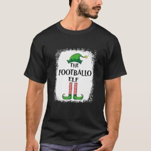 T-shirt Footballo Elf Matching Famille Drôle Noël Partie