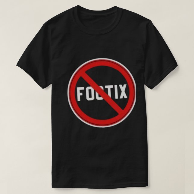 T-shirt footix (Design devant)