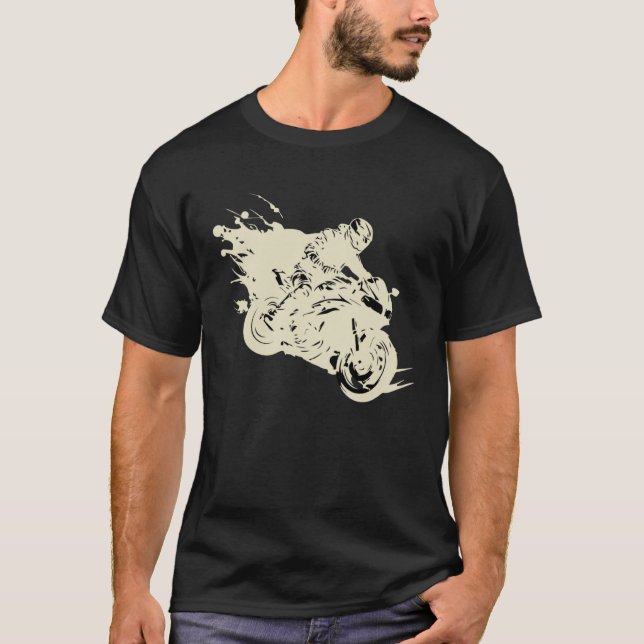 T-shirt for motorcyclists motorcycles (Devant)