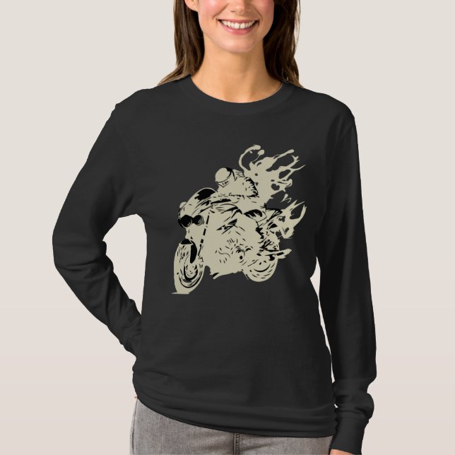 T-shirt for motorcyclists motorcycles  1 (Devant)