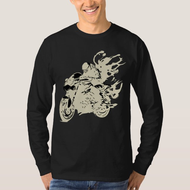 T-shirt for motorcyclists motorcycles  1 (Devant)