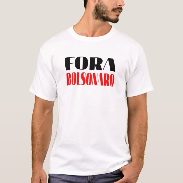 T-shirt Fora Bolsonaro Lula Presidente (Devant)