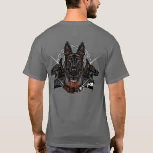 T-shirt Force belge Malinois K9 - ELIT3