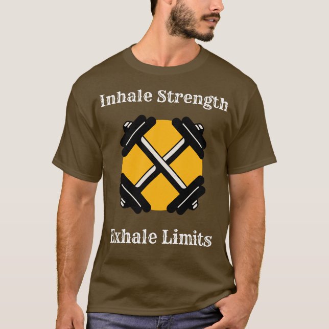 T-shirt Force de l'inhalateur, Limites de l'inhalateur - M (Devant)