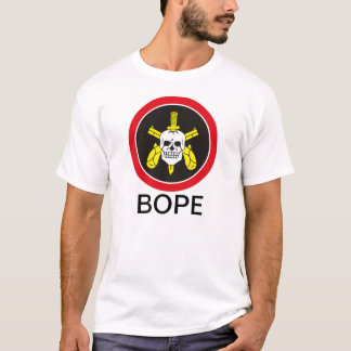 T-shirt Force de police spéciale de BOPE Tropa De Elite