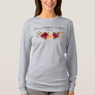 T-shirt Force et bouclier Verset biblique