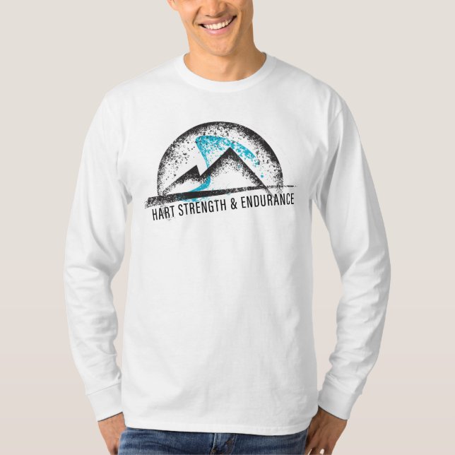 T-shirt Force et endurance du coeur (Devant)