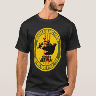 T-shirt Force fluviale mobile Mékong Delta Vietnam Vétérin
