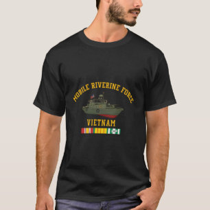 T-shirt Force fluviale mobile Vietnam Anciens combattants