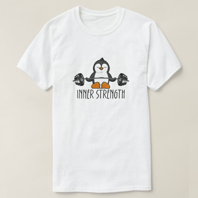 T-shirt Force intérieure - Pingouin (Design devant)