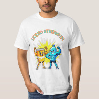 T-shirt Force Liquide – Design Musclé de Jus et d'Eau Drôl