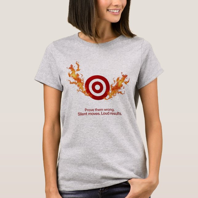 T-shirt Force silencieuse" | Chemise de base pour femmes (Devant)