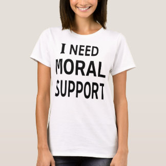T-shirt Force silencieuse : le "J'ai besoin d'un soutien m