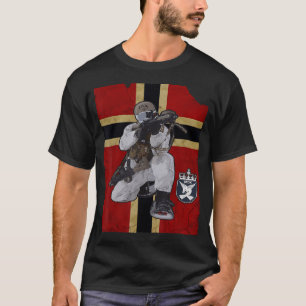 T-shirt Force spéciale militaire norvégienne Marinejeger N