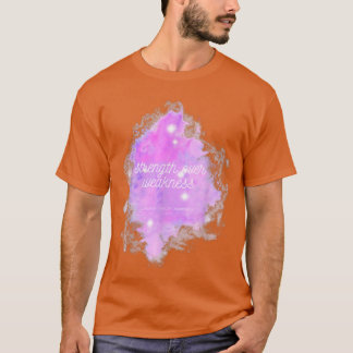 T-shirt Force sur faiblesse Galay Carcinoïde Cancer Awa