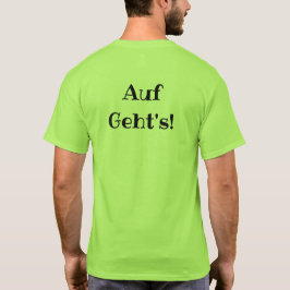 T-shirt Forces d'appoint Geht de DMV ! Logo noir de
