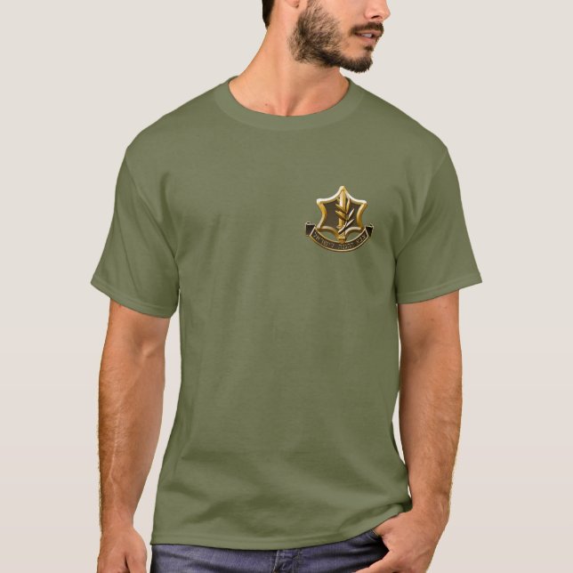 T-shirt Forces de Défense Israéliennes Armée Idf Militaire (Devant)