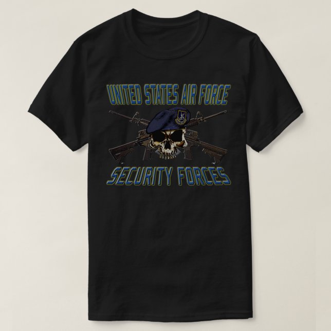 T-shirt Forces de sécurité de l'USAAF (Design devant)