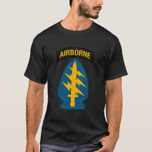 T-shirt Forces Spéciales Américaines - Sf Green Beret Patc