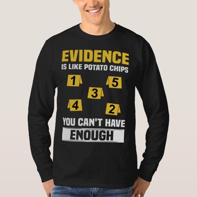 T-shirt Forensic Scientist Criminology Coroner & Forensic  (Devant)